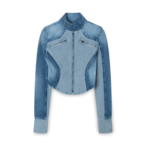 Denim Moto Jacket