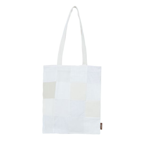 Monochrome Patchwork Tote