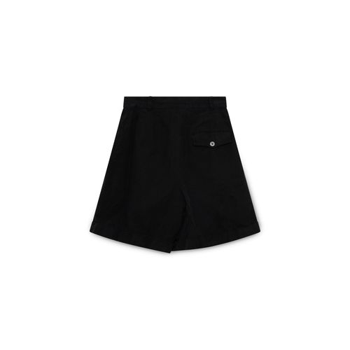 Silk Black Shorts