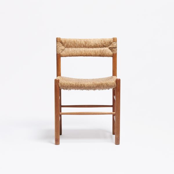 Dordogne Chair by Charlotte Perriand for Sentou, France, 1950s