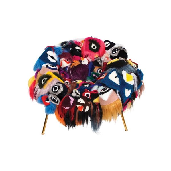 The Armchair of Thousand Eyes by Campana Brothers