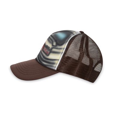 Airbrushed Brown E-30 Trucker Hat
