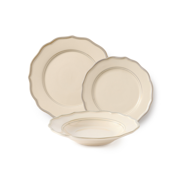 Sylvia 18 Piece set with Pasta Bowl