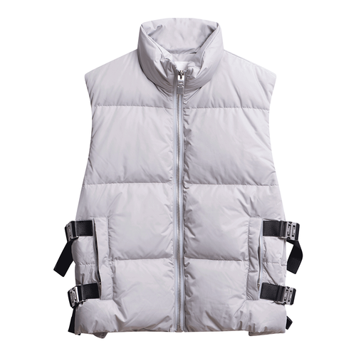 Givenchy Buckle Puffer Vest Jacket