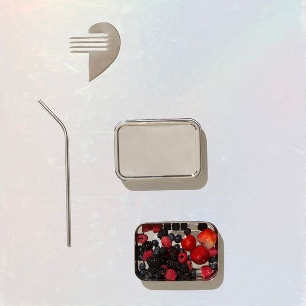 Silver Heart Part Utensils