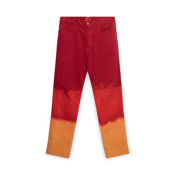 424 Red Ombré Jeans