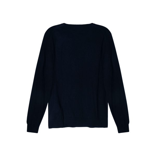 Giorgio Armani Neve Navy Cashmere Sweater