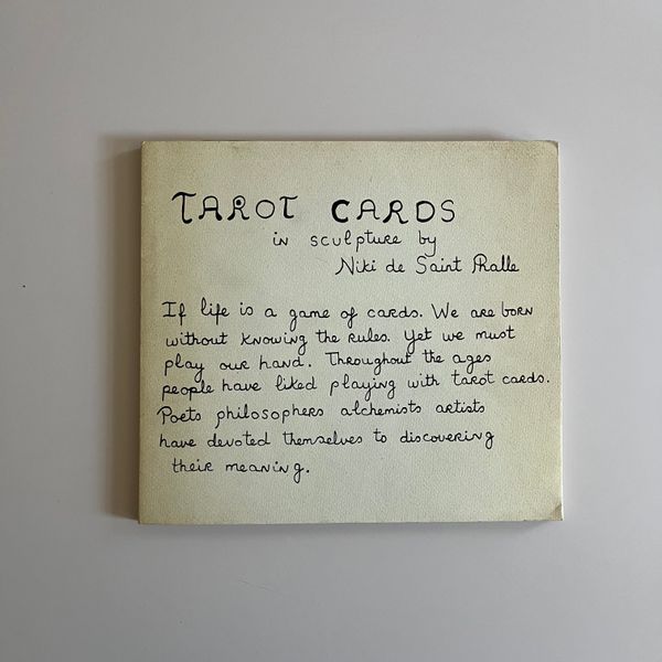 Tarot Cards in Sculpture - Niki de Saint Phalle