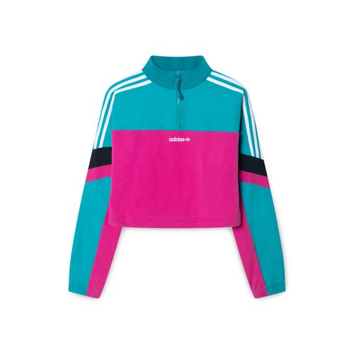 Adidas Originals Cropped Zip Pullover