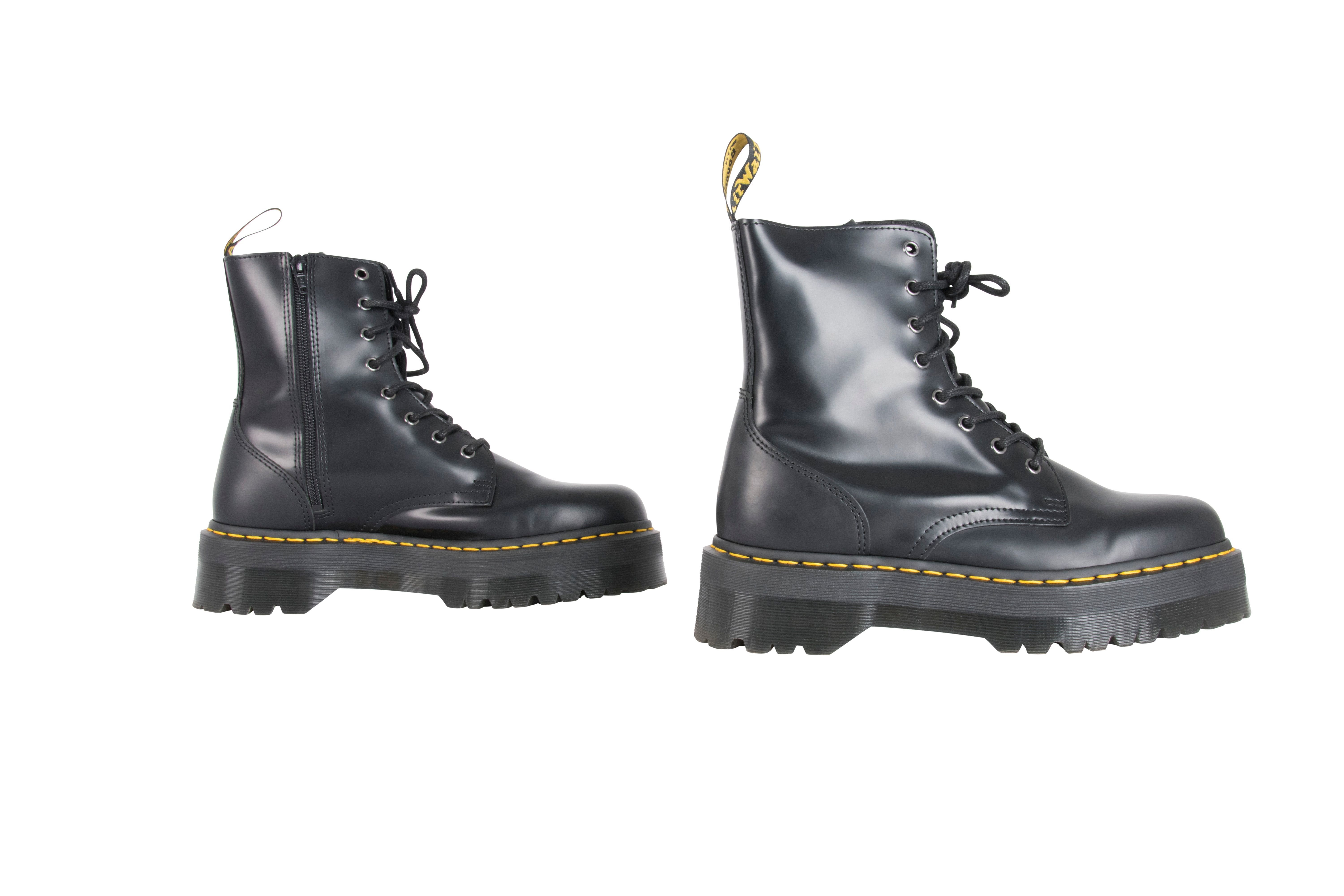 Dr. Martens Jadon Smooth Leather Platform Boots by Natalia