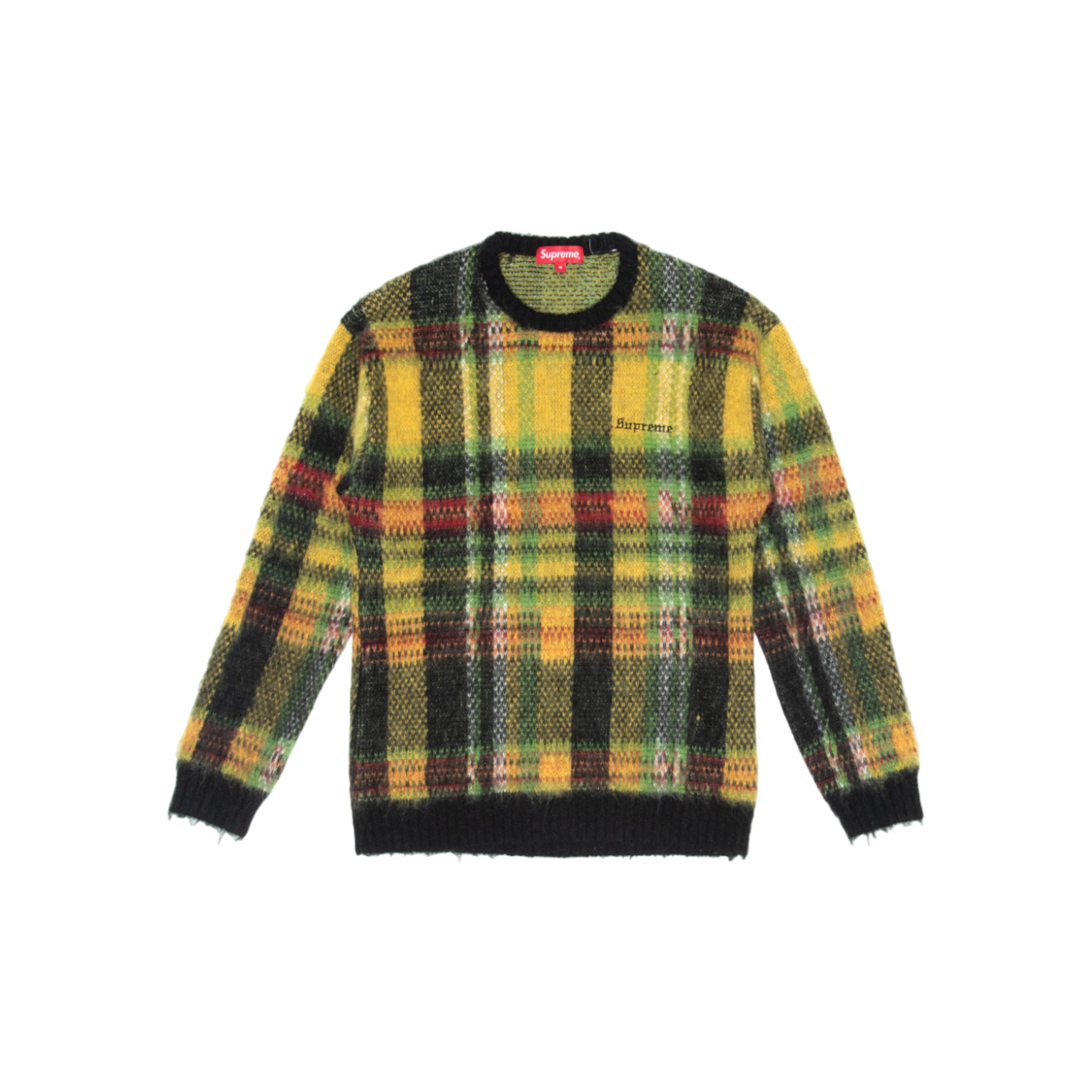 Supreme Brushed Plaid Sweater by Frederick Guerrero | Basic.Space