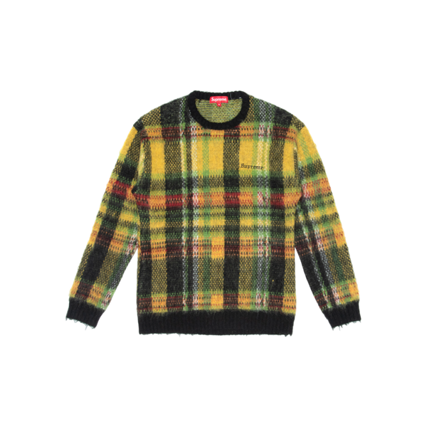 Supreme Brushed Plaid Sweater