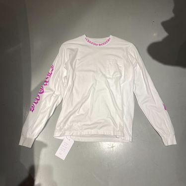 Chrome Hearts Neck Logo Long Sleeve Tee