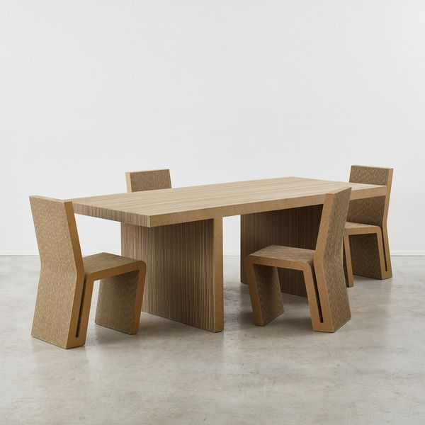 Frank Gehry Dining Table for Vitra, Switzerland, 1972