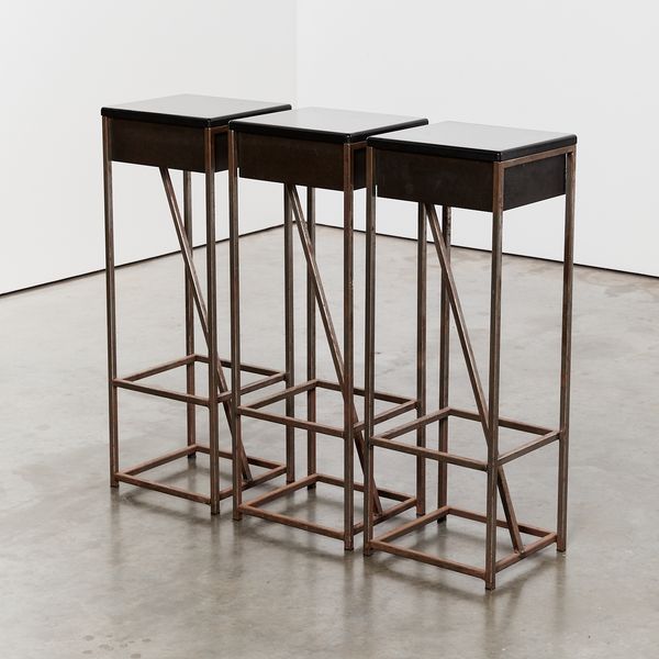 Set of 3 Custom Made Stools by Pentagon Group