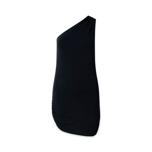 Rayon Mini Dress- Black