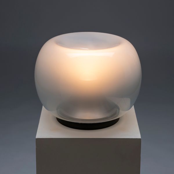 Big Murano glass Glass Table/floor Lamp, 60s