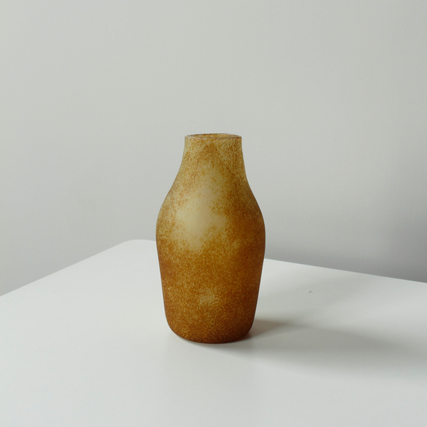 Large Vase in Caramel