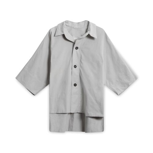 Beira Grey Button-Down Shirt