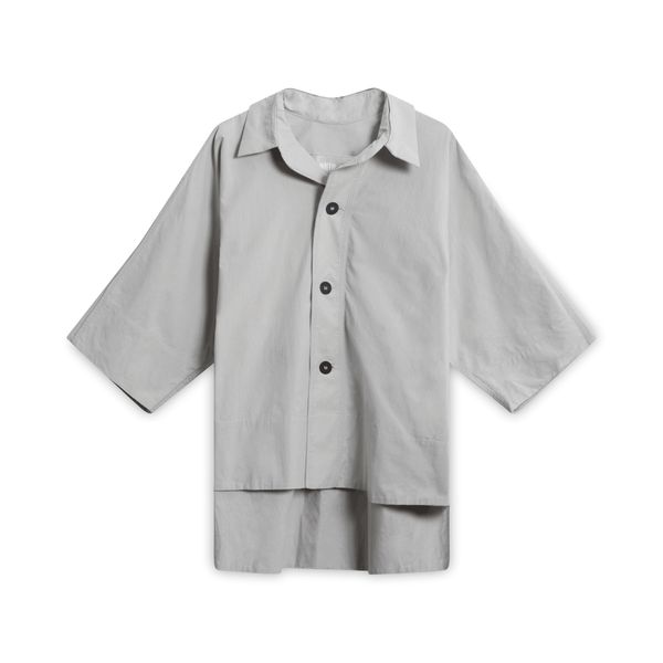 Beira Grey Button-Down Shirt