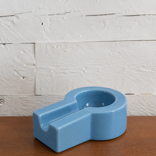 Yantra Ceramic Ashtray By Ettore Sottsass Italy, 1980s