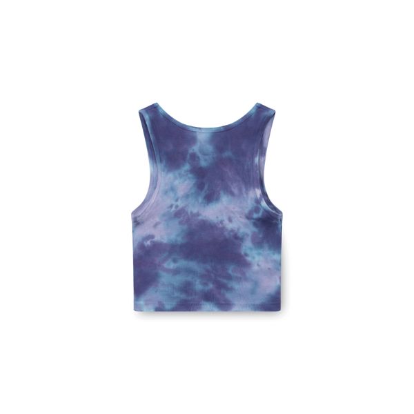 Purple Tie Dye Tank Top