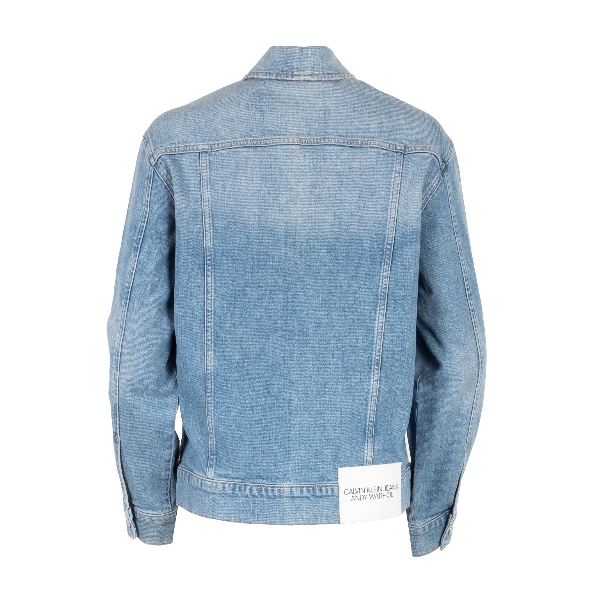 Calvin klein warhol denim jacket on sale