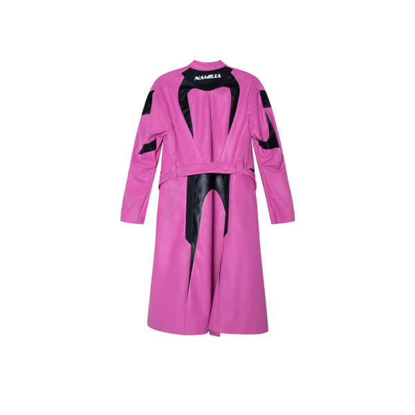 Namilia Pink Transformer Moto Coat