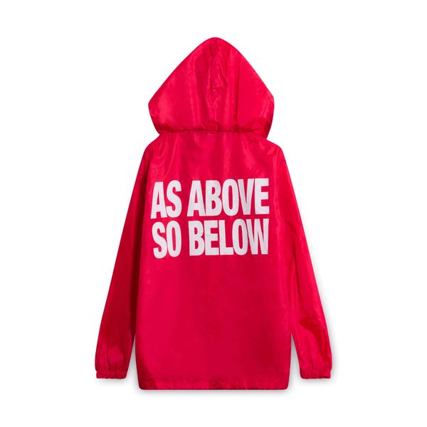 As Above So Below Red Mucker Rain Jacket