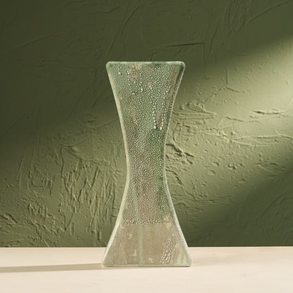 'Condensation' Series C4, Glazed Ceramic Sculpture in Green by Eunsol Kim, The Netherlands, 2025"