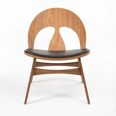 Walnut Contour Lounge Chair by Borge Mogensen for Carl Hansen, 2021