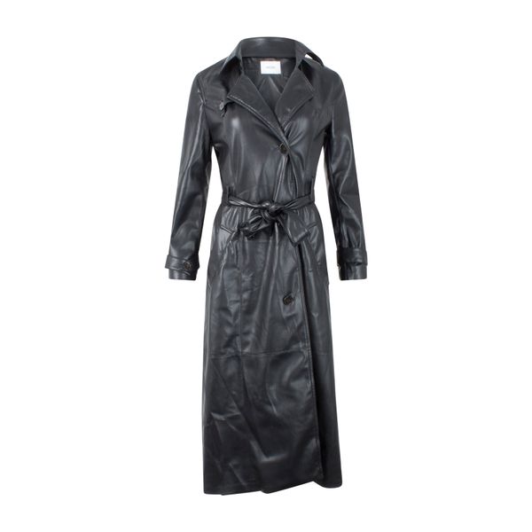 Nanushka Chiara Vegan Leather Trench Coat