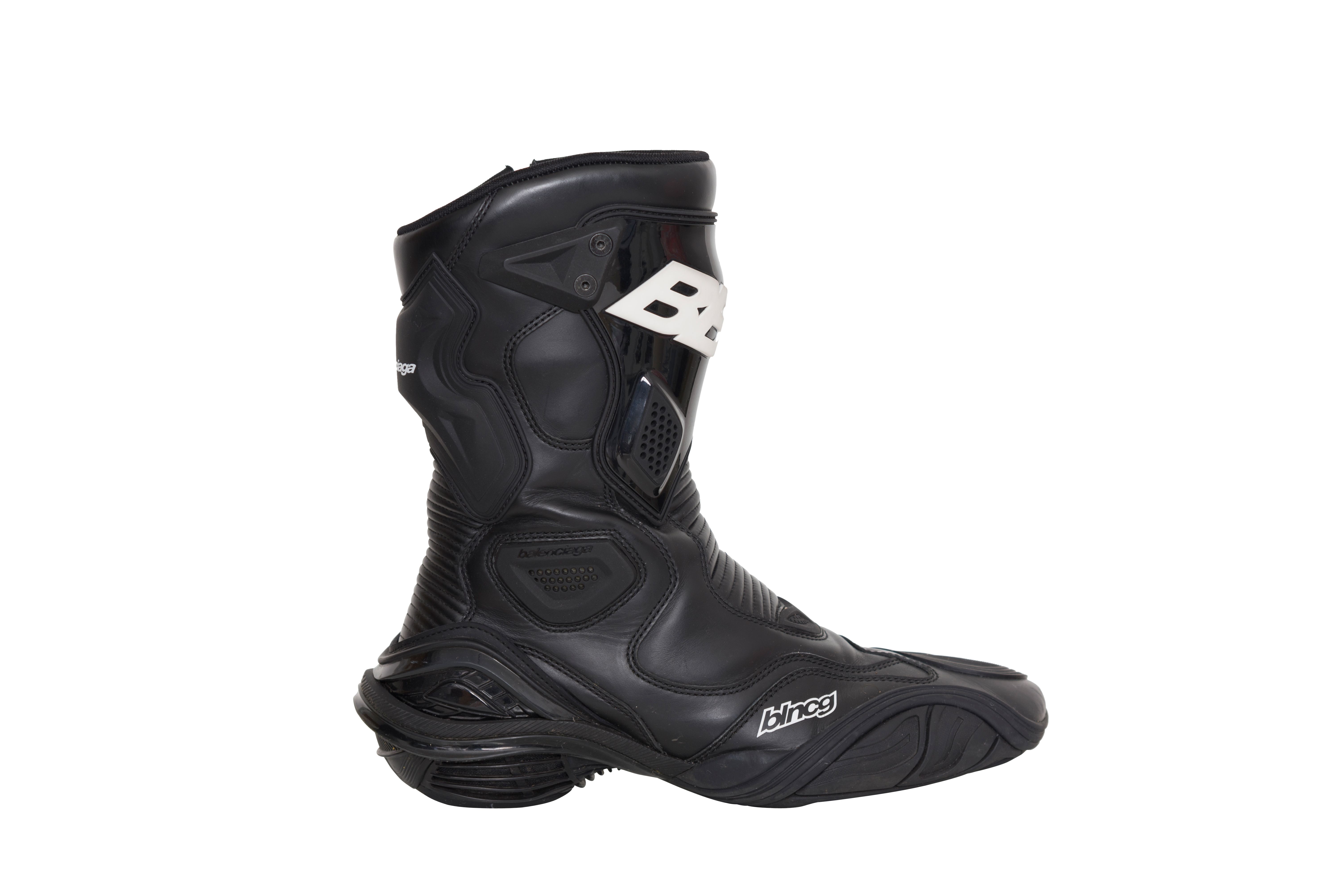 Balenciaga Tyrex Biker Boots by Sorrelle (x3butterfly) | Basic.Space