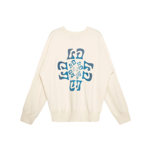 Lost Daze Polo Logo Knit Sweater