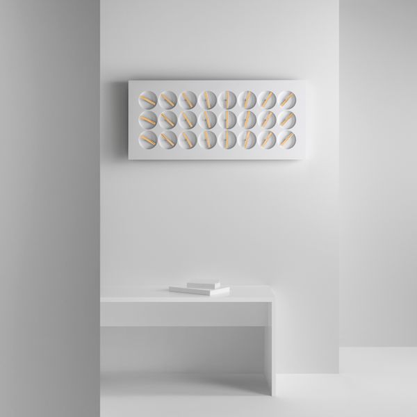 ClockClock 24 - White Gold by Humans since 1982