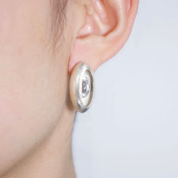 Clear Quartz Earrings