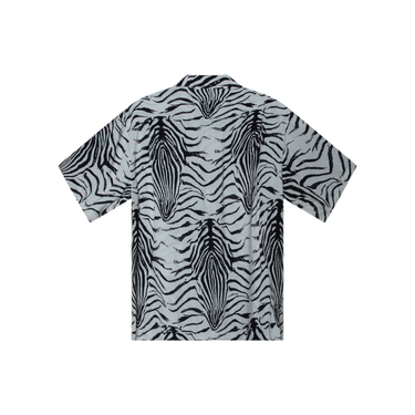 CELINE Zebra Print Button Up Shirt