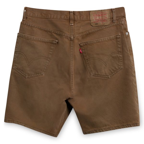 Levi's Vintage 550 Relaxed Fit Cut-Offs in Brown