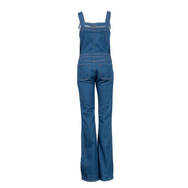 M.i.h Jeans The Dix Stretch Denim Flared Overalls