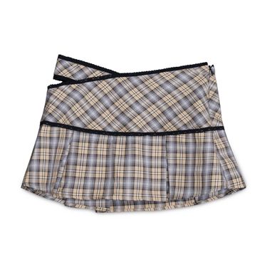 CFierce Plaid Mini Skirt