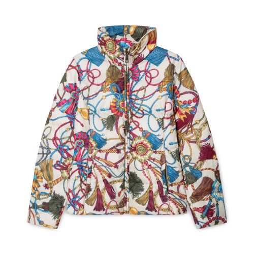 Love Moschino Patterned Puffer