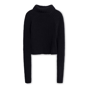 T by Alexander Wang Turtleneck Sweater - Black