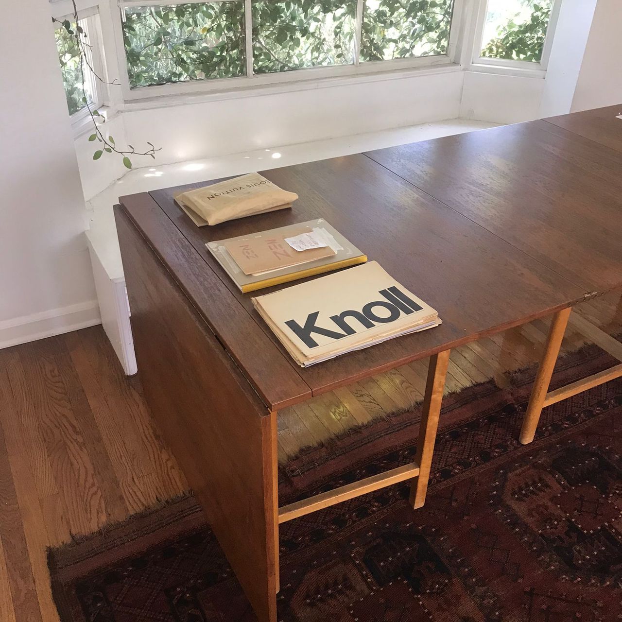 Bruno Mathsson 'Maria' MidCentury Folding Leaf Dining Table by JEUX de