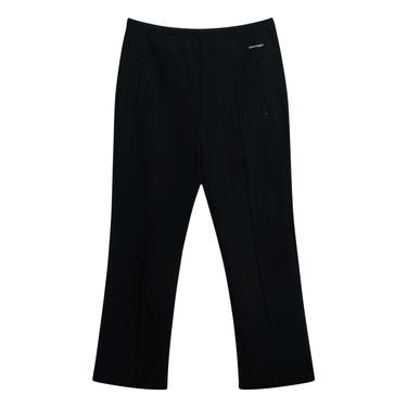 Balenciaga Black Logo-Print Track Pants