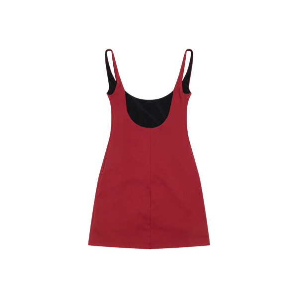 Mirror Palais Red Lady Di Minidress