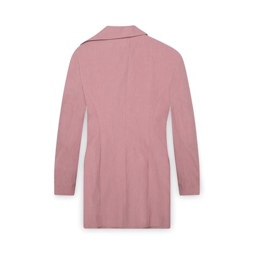 Y/Project Pink Asymmetric Lapel Blazer Dress