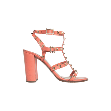 Valentino Pink Studded Heels