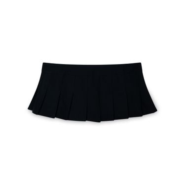 Miaou Micro Mini Pleated Skirt