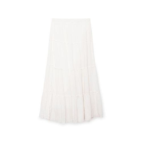 Brandy Melville White Maxi Skirt