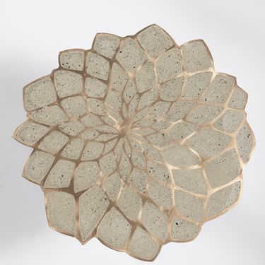 Mosaic Lily Exo Side Table